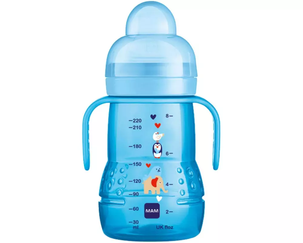 MAM Trinklernbecher mit Griff Better Together Boy 220 ml