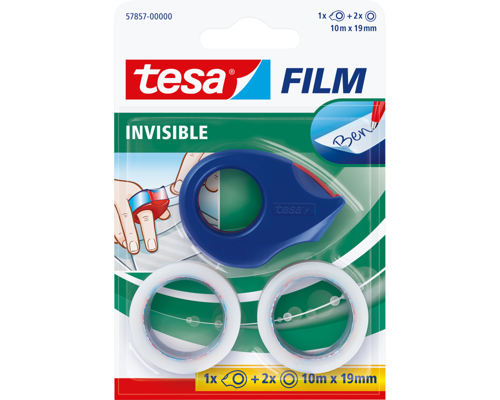 TESA Klebeband Mini 19mmx10m 578570000 2 Rollen