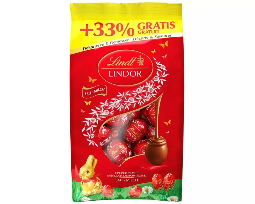 Lindt Schokolade Lindor Eili Milch 450 g