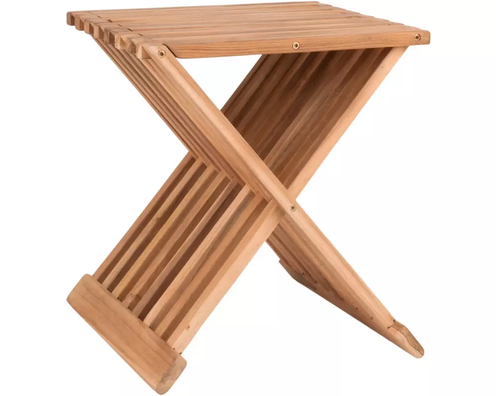 House Nordic Beistelltisch Erto 40 x 35 x 45 cm, Nature