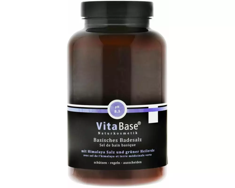 VitaBase Badesalz  Basisch 500 g