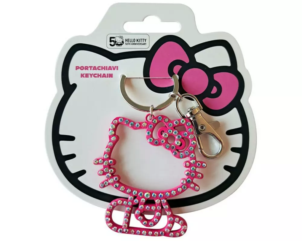 Sombo Schlüsselanhänger Hello Kitty mit Strass