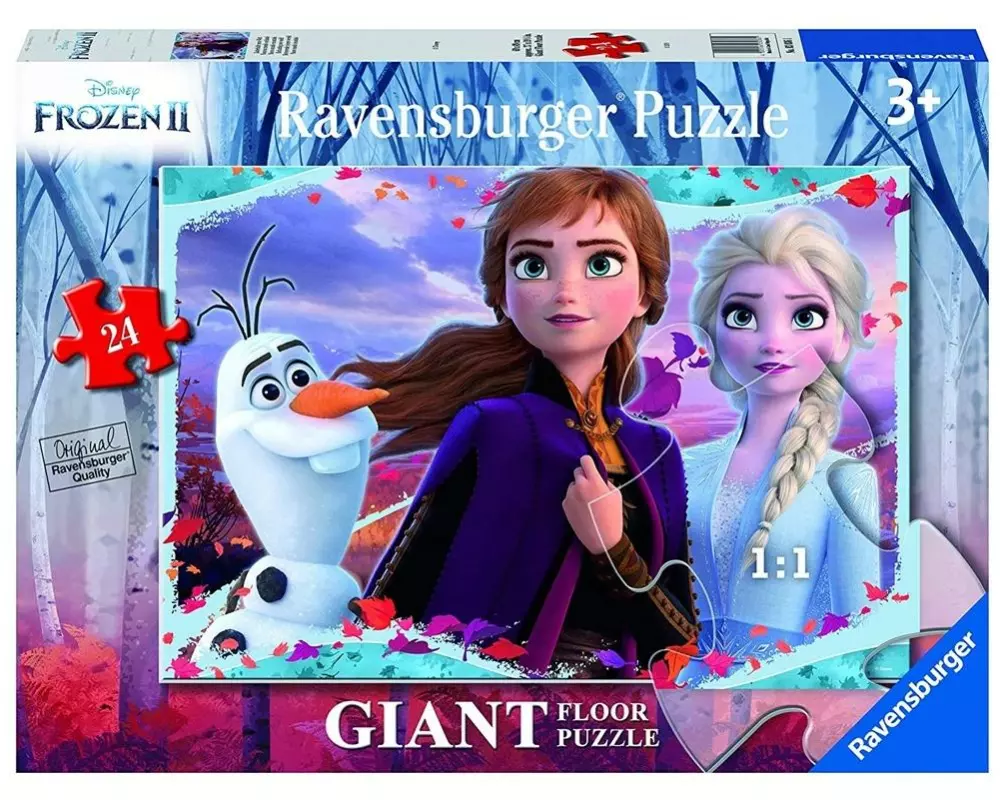 Ravensburger Bodenpuzzle Frozen 2, 24 Teile, 70 x 50 cm