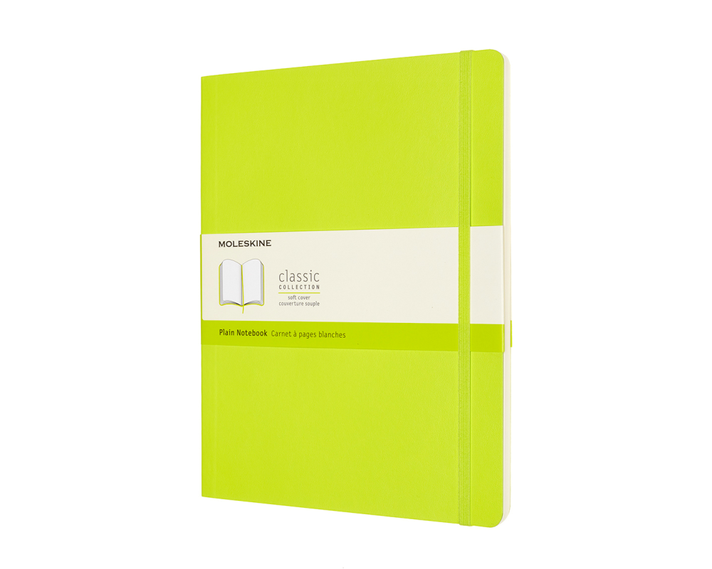 MOLESKINE Notizbuch SC XL 851021 blanko,limetten grün,192 S.