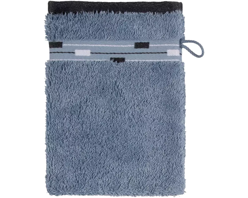 Frottana Waschhandschuh Magic 15 x 20 cm, Blaugrau