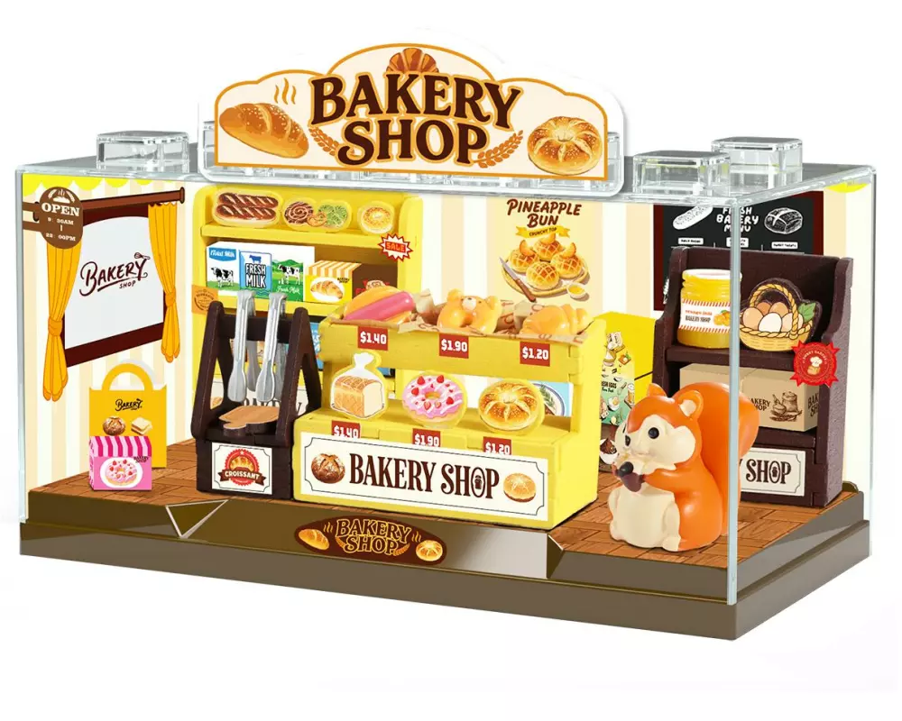 Sombo Shop in a Box Bakery Shop Sammelfigur Bakery Shop