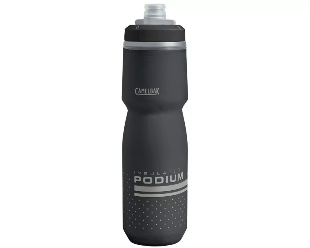 CamelBak Bidon Podium Chill, 0.71 l, Schwarz