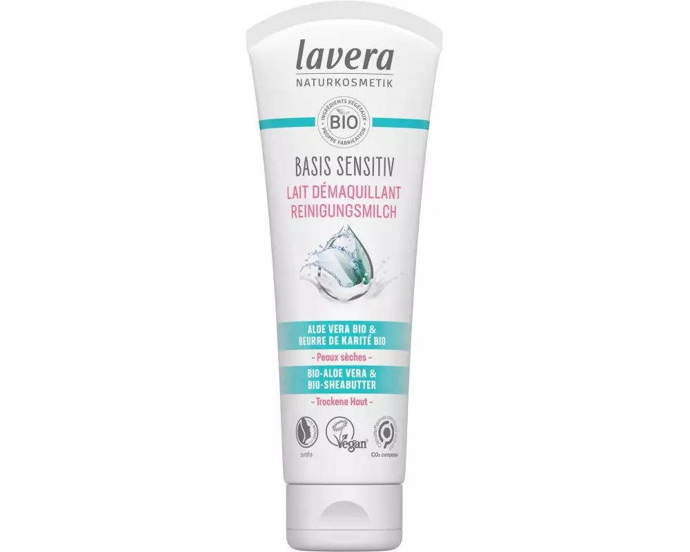 Lavera Reinigungsmilch Basis Sensitive 2in1 125 ml1 Stück