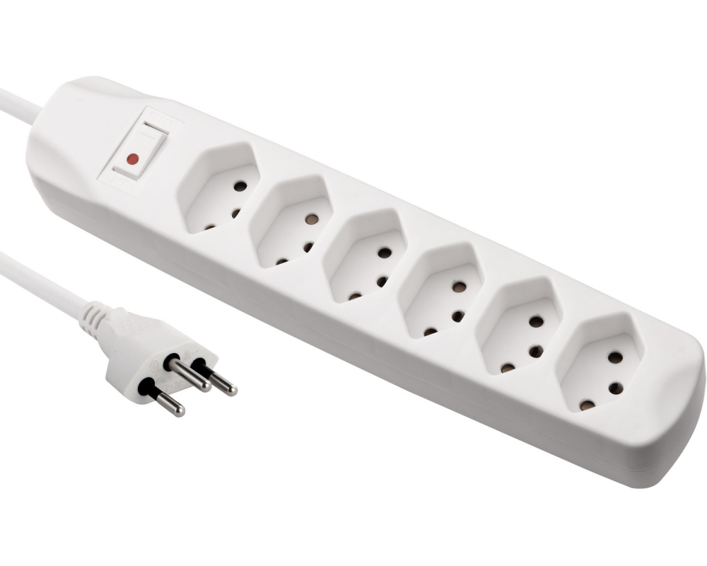 S-ELECTRO Steckdosenleiste, 1.5m 85.110.6WS