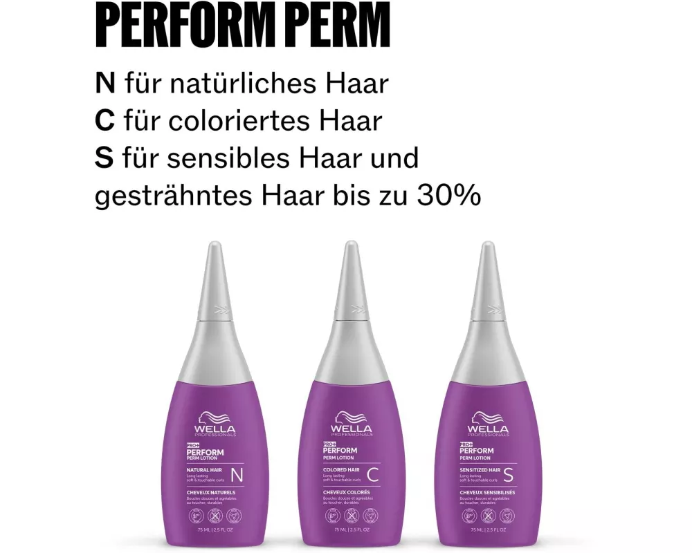 wella Perform Perm Lotion N