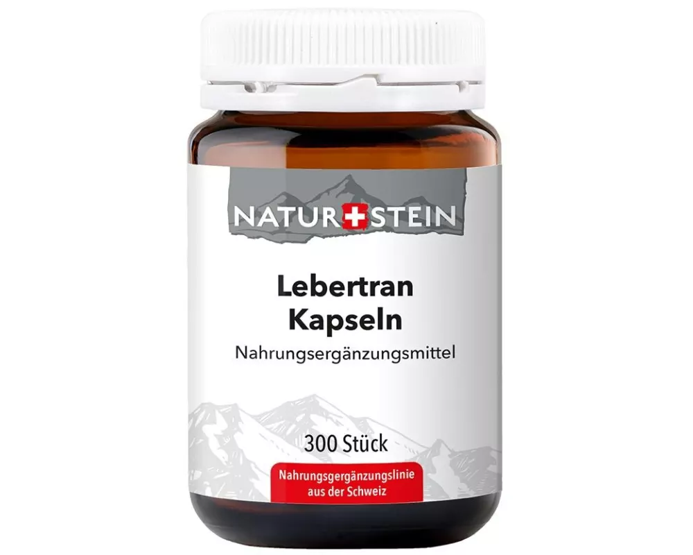 Naturstein Lebertran 300 Kapseln