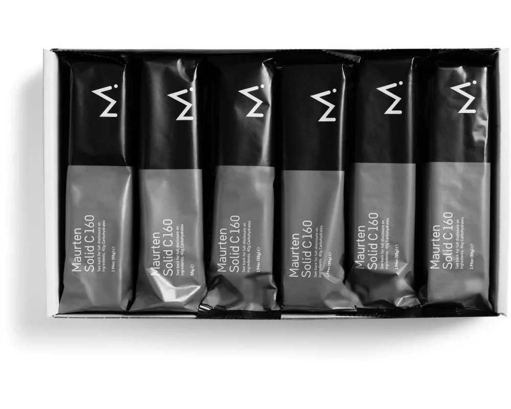 Maurten Riegel Solid 160 Kakao, 12 x 20 g