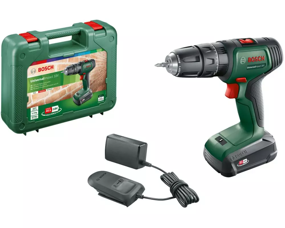 Bosch Akku-Schlagbohrschrauber UniversalImpact 18 V Kit