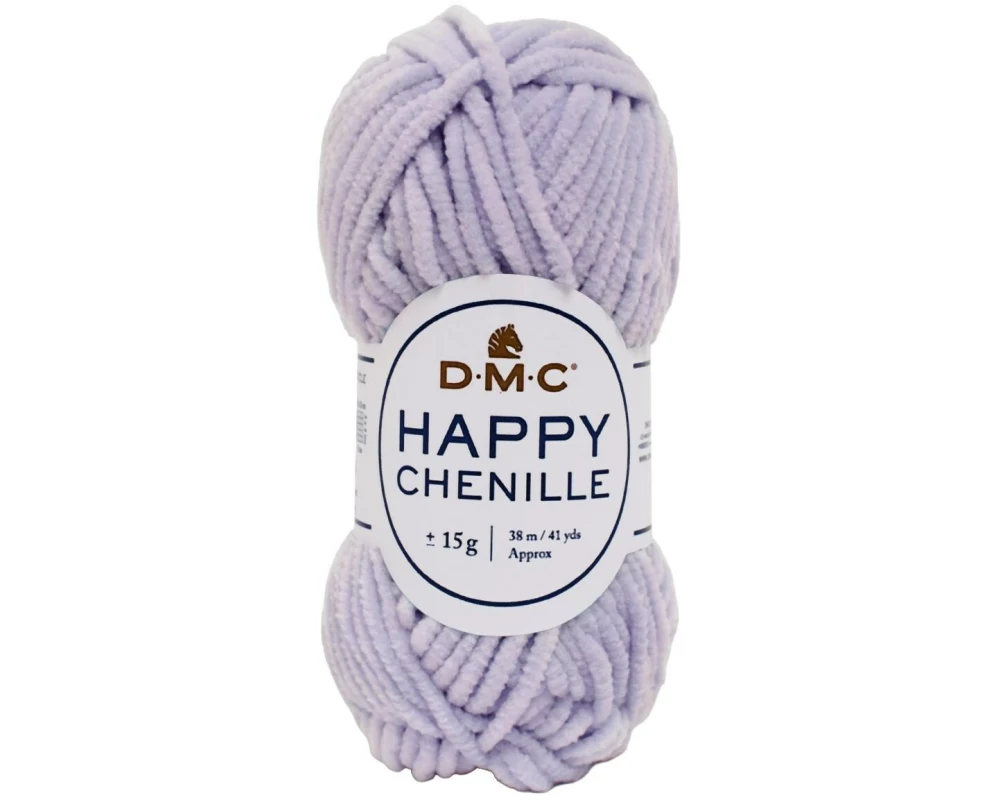 DMC Wolle Happy Chenille Hellviolett, 38 m