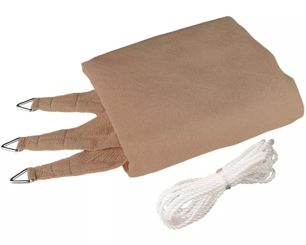 Windhager Sonnensegel 400 cm, Dreieck, Schilf