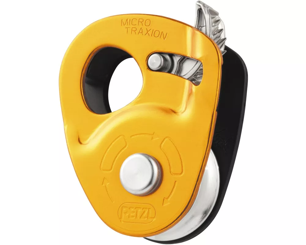Petzl Umlenkrolle Micro Traxion Pulley Ropeclamp