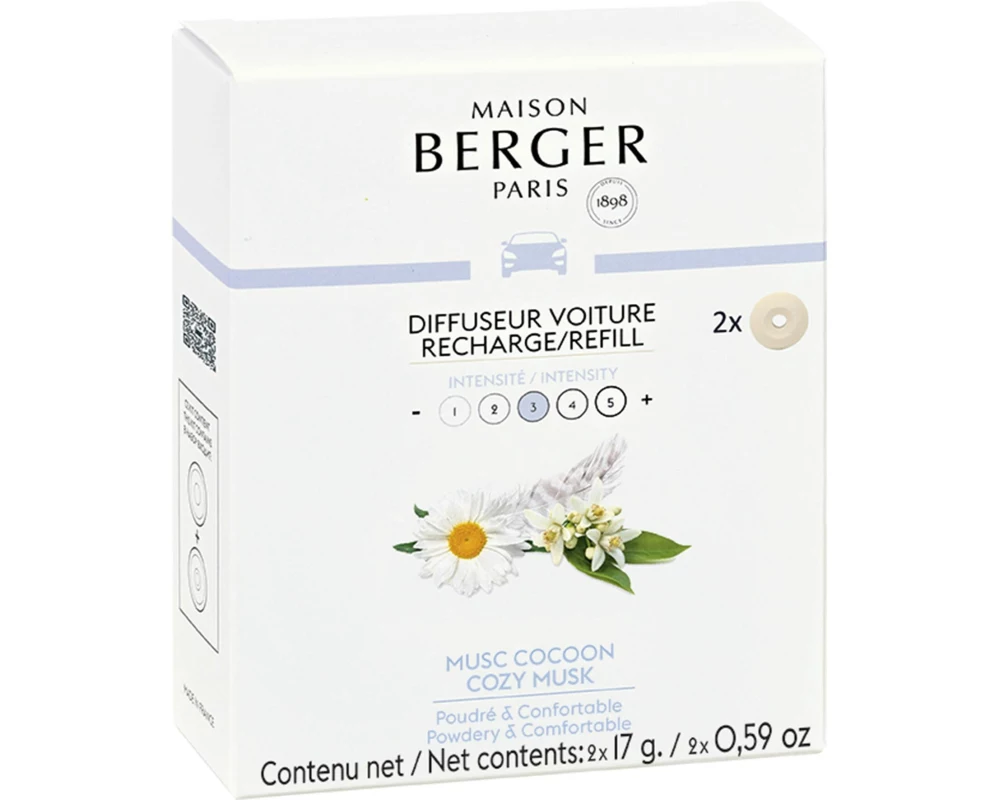 Maison Berger Autodiffusor Musc Cocoon 2 Stück