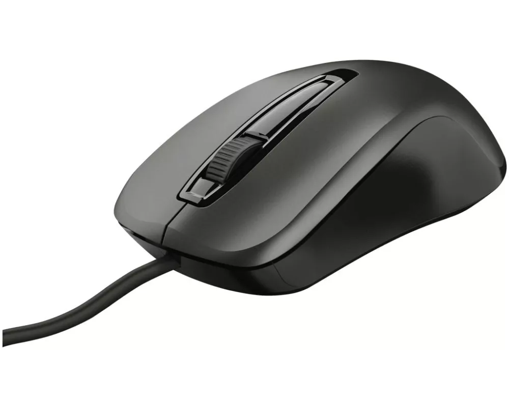 Trust Maus Carve Optische Maus Schwarz 1200 dpi