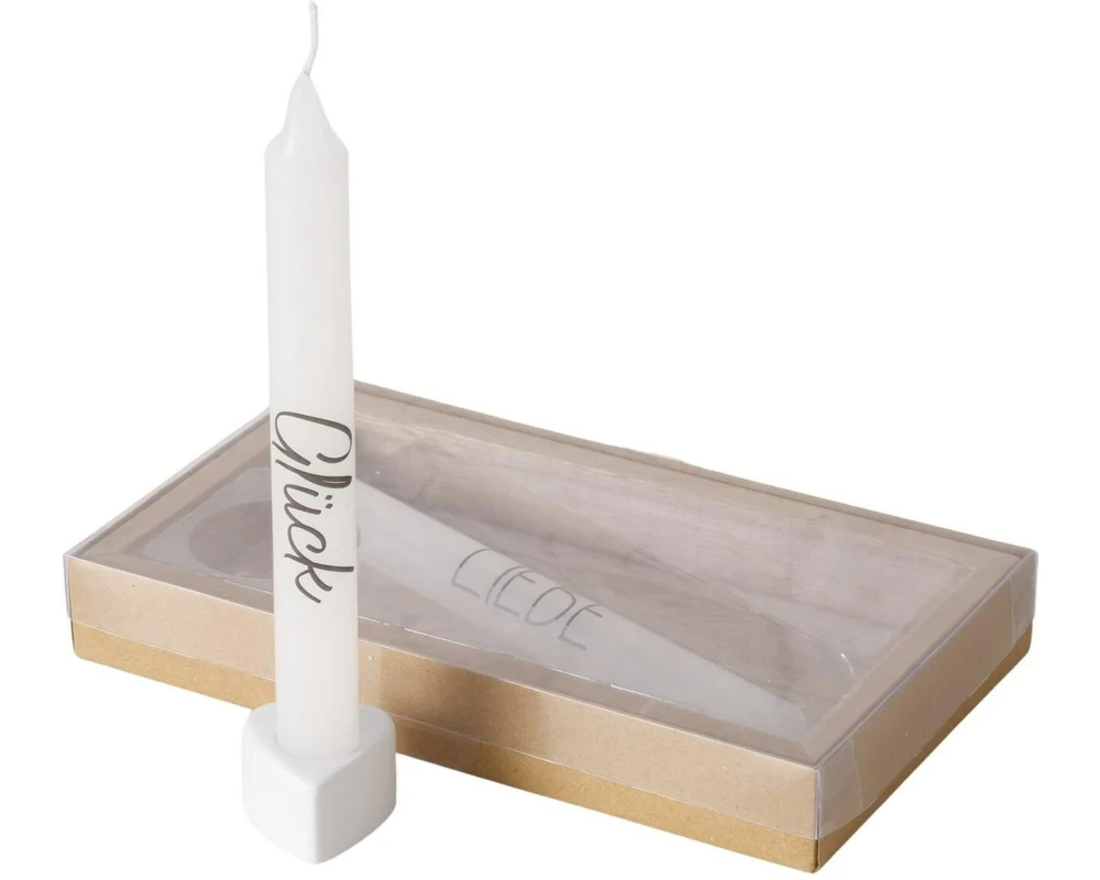 Boltze Kerzenset Liebe & Glück, 4-teilig