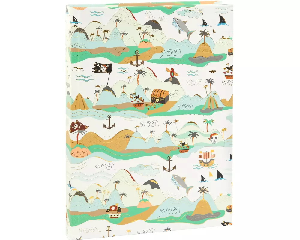 Goldbuch Notizbuch Ahoi! A5, Blanko, Mehrfarbig