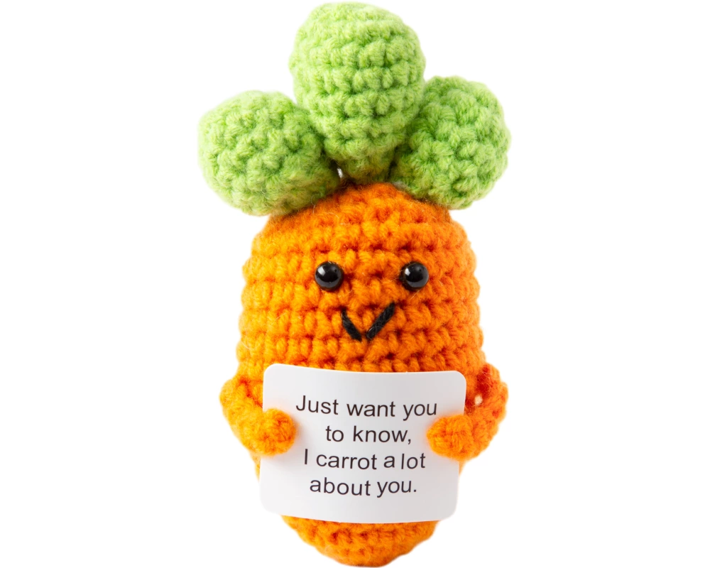 I AM CREATIVE Positive Carrot 11cm 1000-1460 orange