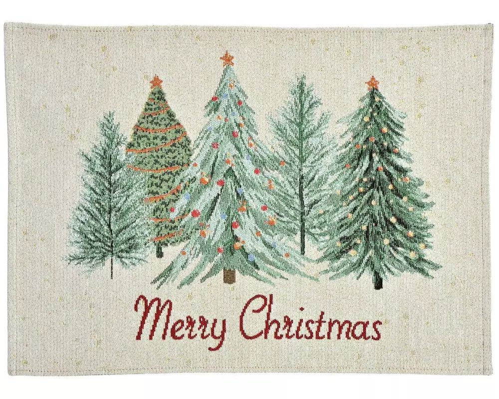 G. Wurm Tischset Tannenbaum 33 x 48 cm