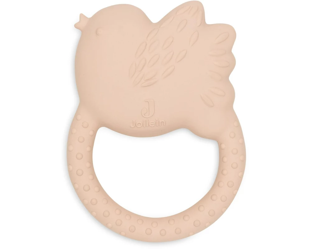 Jollein Beissring Lovely Birds Naturkautschuk