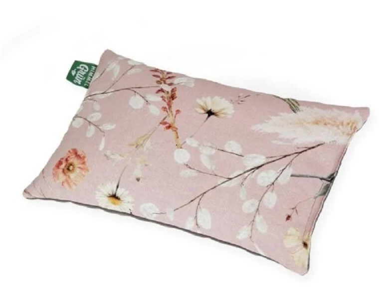 Suprima Himmelgrün Kirschkernkissen Floral, 30 x 20 cm