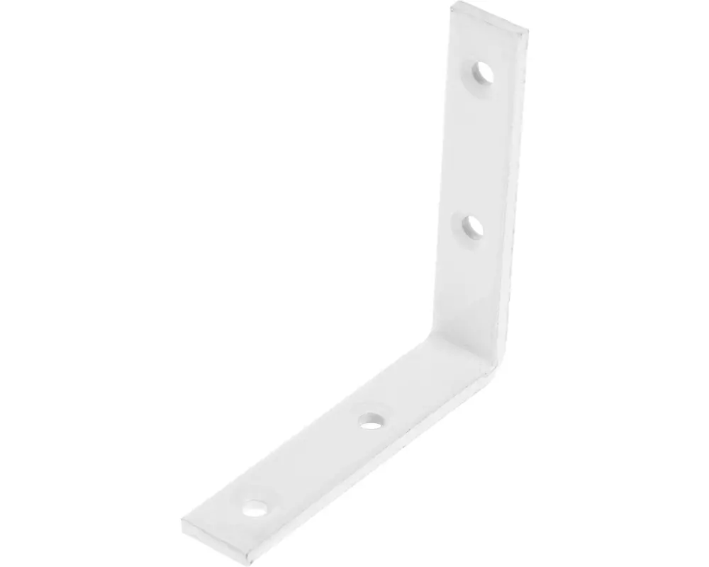 STRUCT Konstruktionswinkel 100 x 100 x 20 mm, Weiss
