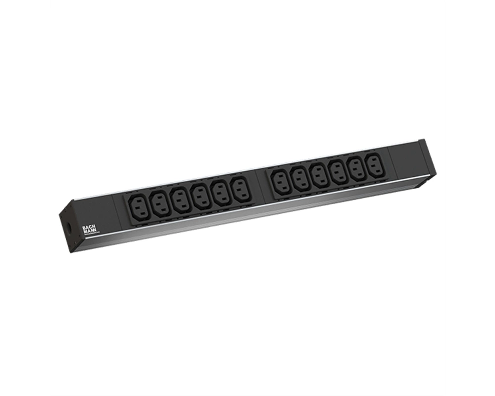 BACHMANN 19" 1HE 12x C13 1x Klemme