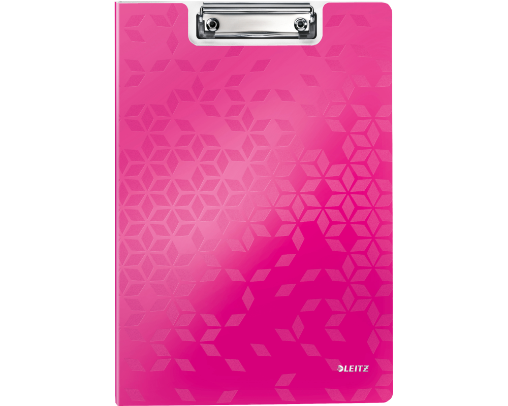 LEITZ Klemmmappe WOW A4 41990023 pink
