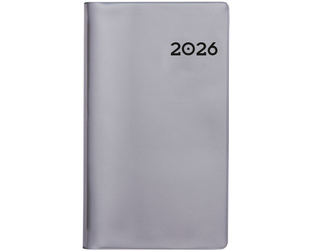 BIELLA Planer Bern 2026 851572280026U 1W/2S silber ML 8.7x15.3cm