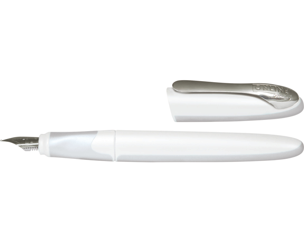 ONLINE Füllhalter Air M 20145/3D Air Pearl silver blau