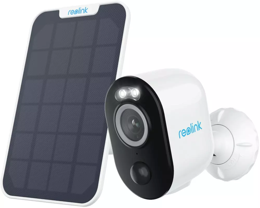 Reolink Netzwerkkamera Argus B330 Weiss, inkl Solarpanel