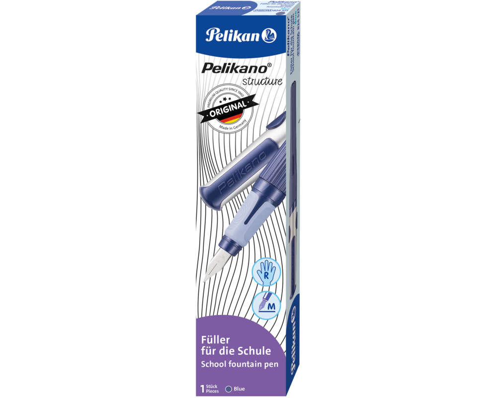 PELIKAN Füllhalter Structure M 824521 blau, Rechtshänder
