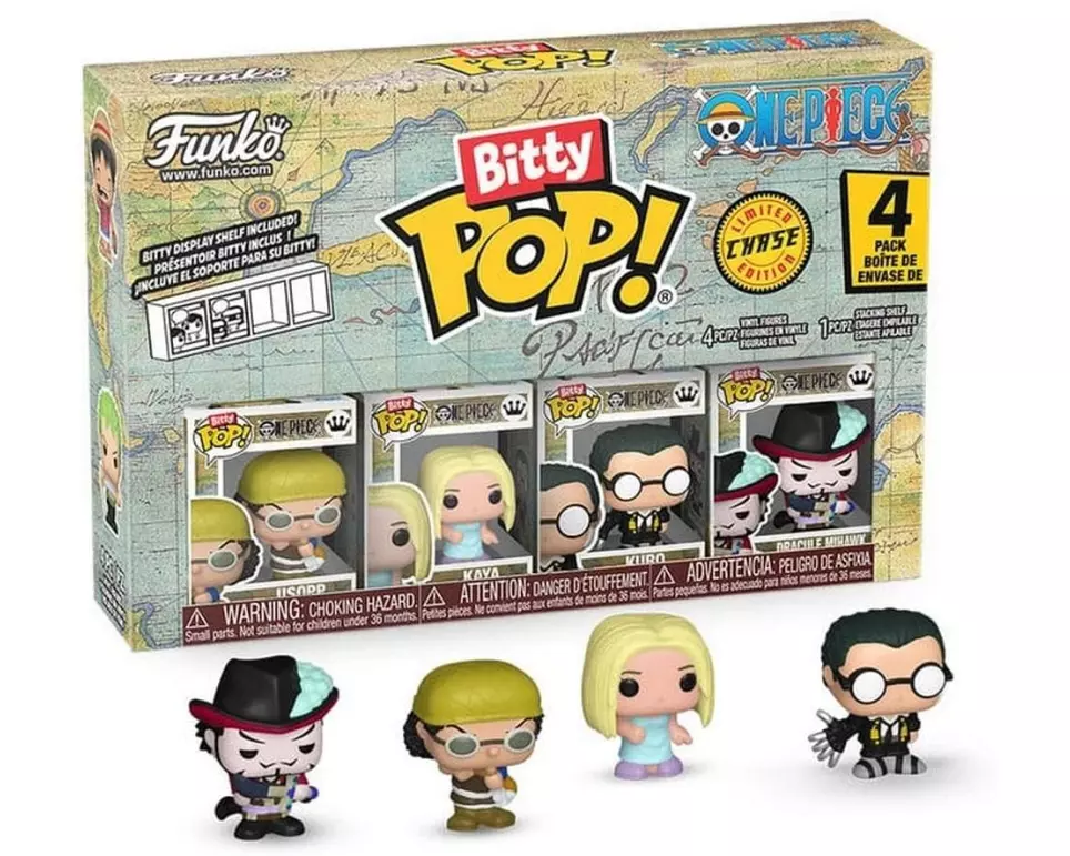 Funko Figur Bitty POP! One Piece 4-er Pack Usopp