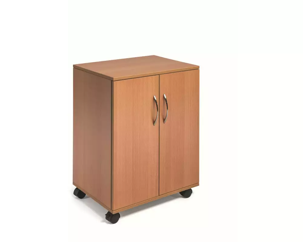 DURABLE Multifunktionswagen 74/53 2 Türen, 2 Böden, Braun