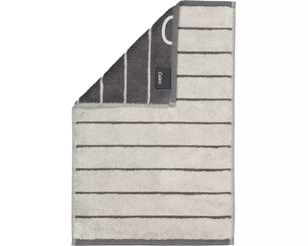 Cawö Gästetuch Balance Doubleface 30 x 50 cm, Platin