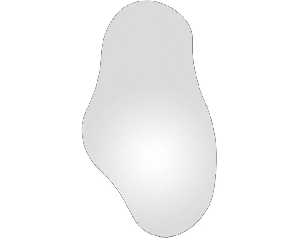 Esmée Spiegel Wavy 44 x 80 cm, Silber