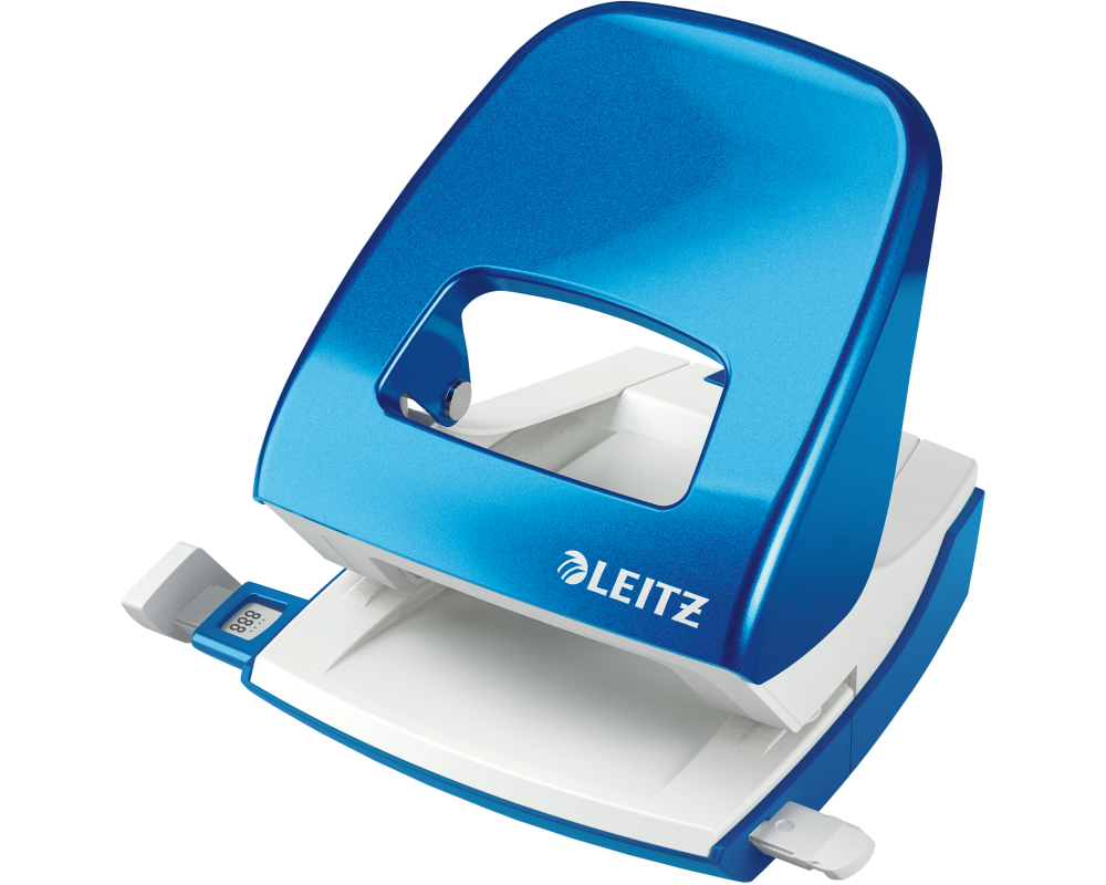 LEITZ Bürolocher NeXXt WOW 5008 50082036 blau für 30 Blatt