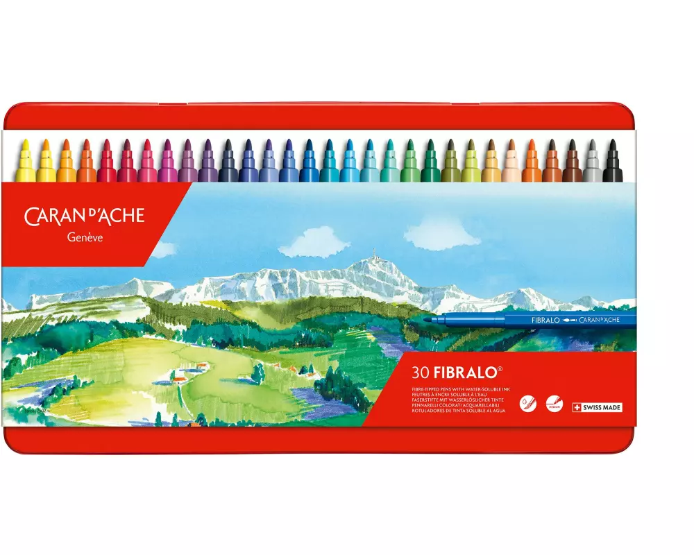 Caran d'Ache Filzstift Fibralo 30 Stück