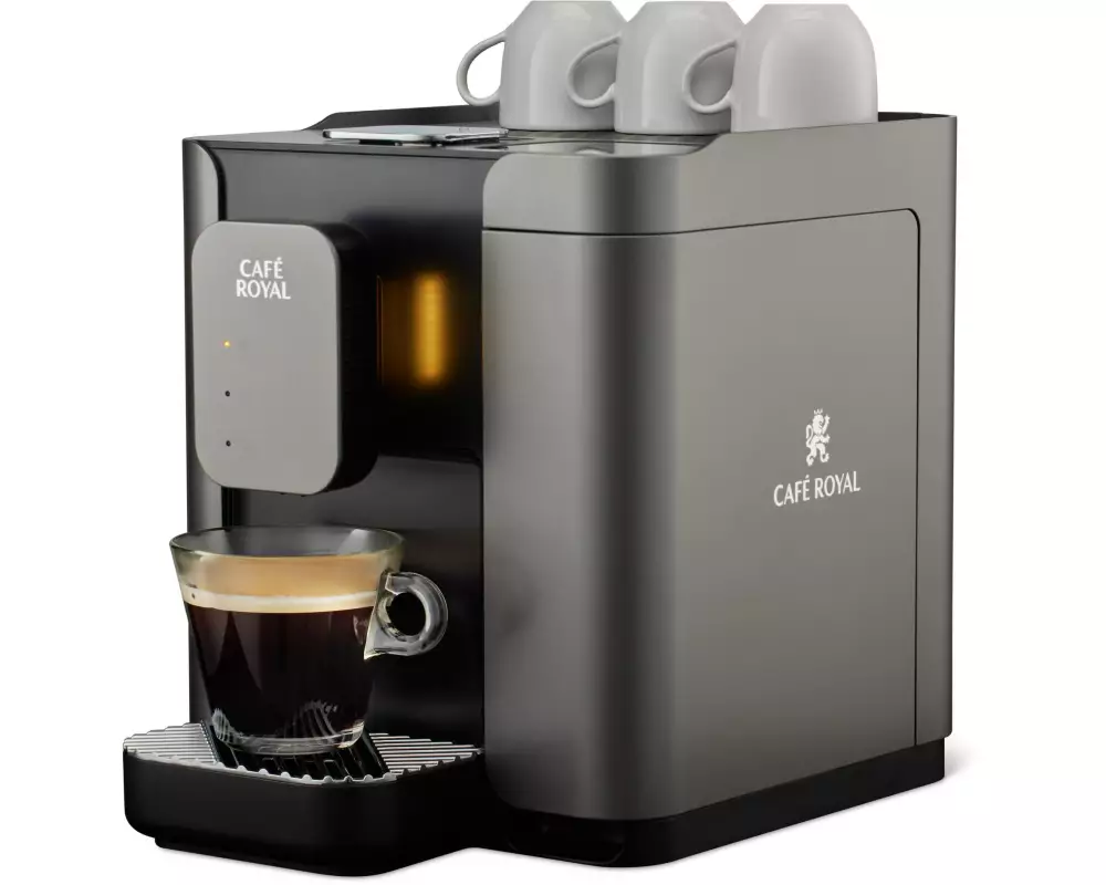 Café Royal Portionskaffeemaschine CRpro-300 Schwarz