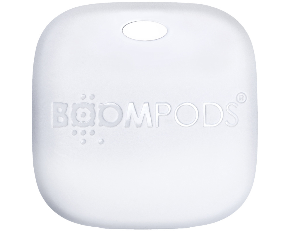BOOMPODS Boomtag Rechargeable TARWHT white