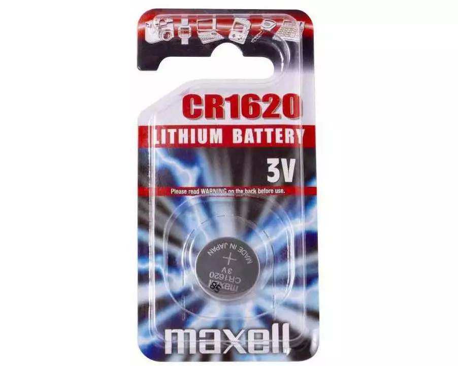 Maxell Europe LTD. Knopfzelle CR1620 , 1 Stück