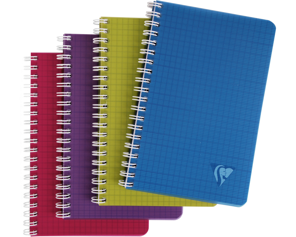 CLAIREFONTAINE LINICOLOR Heft 11x17cm 329535 5mm 50 Blatt
