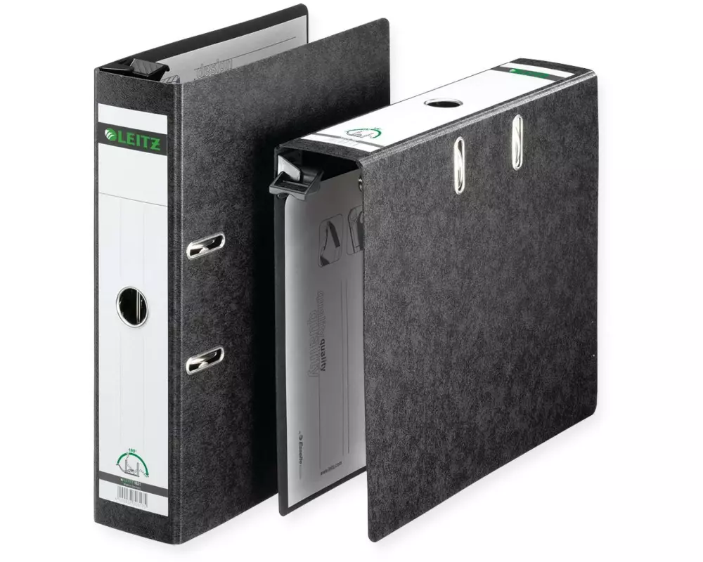 Leitz Ordner A4, 8 cm, Schwarz
