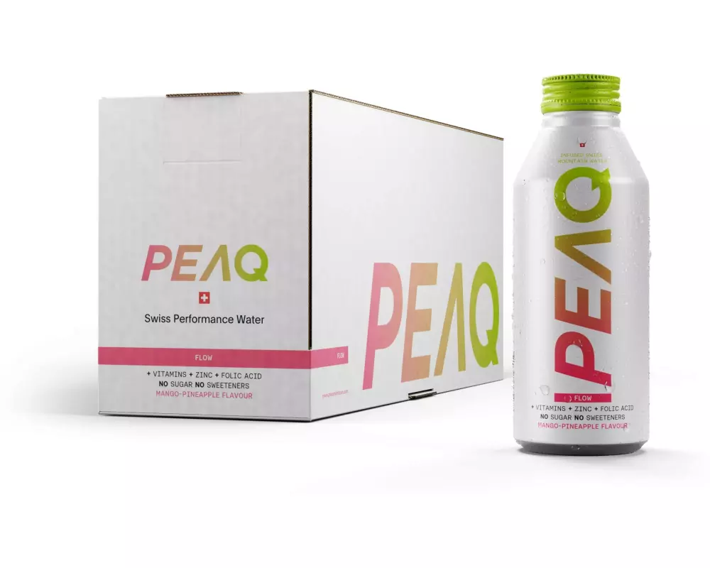 PEAQ Flow Mango-Pineapple 12 x 473 ml