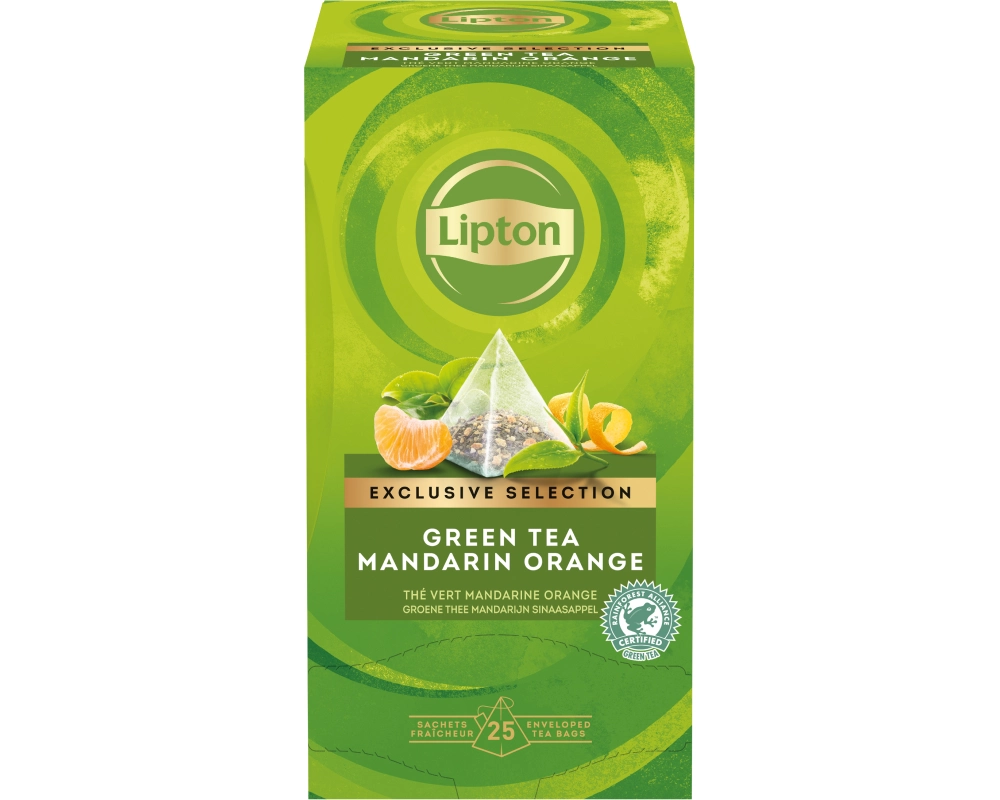 LIPTON Mandarine - Orange Tee 4071220 25 Pyramiden