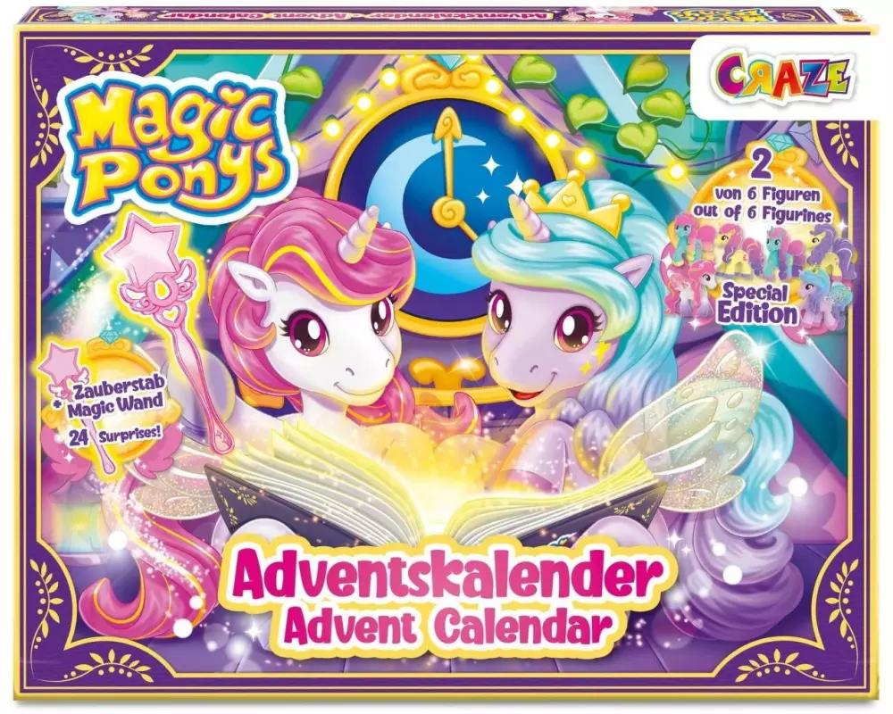 Craze Adventskalender Magic Ponys