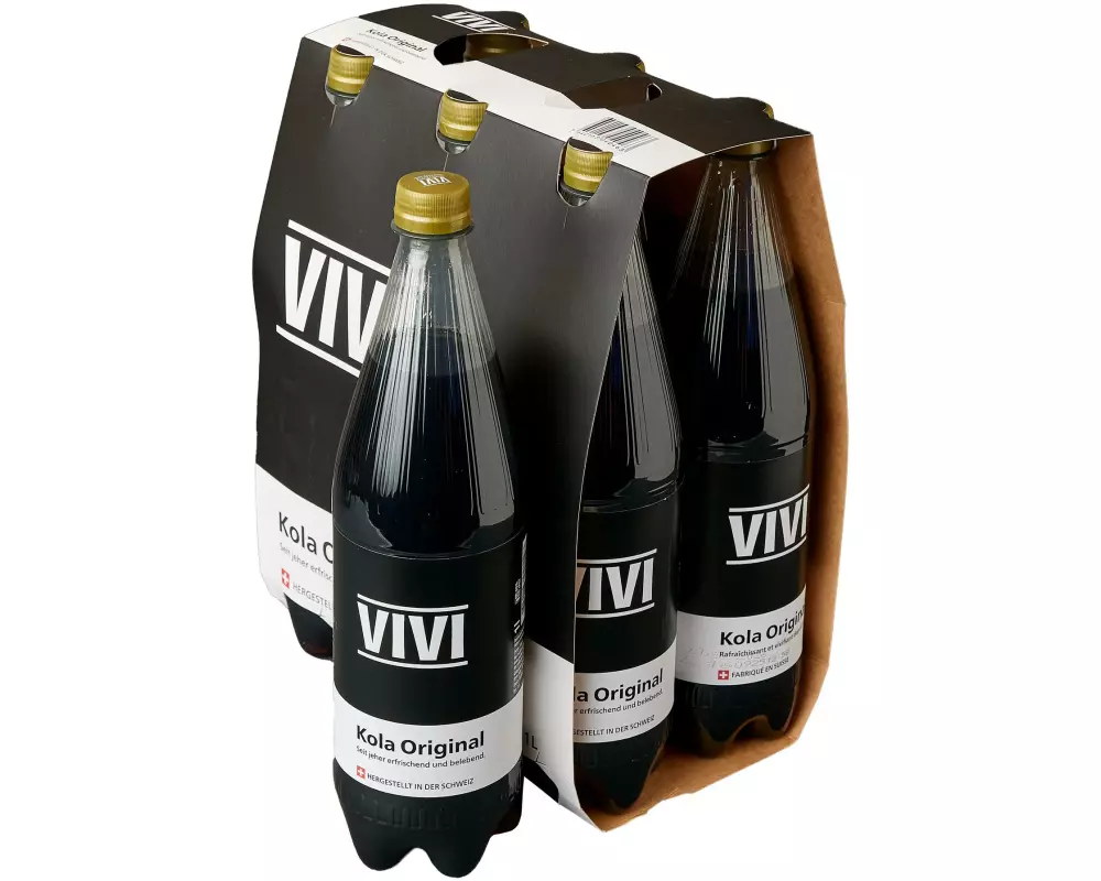 VIVI Soft-Drinks Vivi Kola Original 6 x 1 l